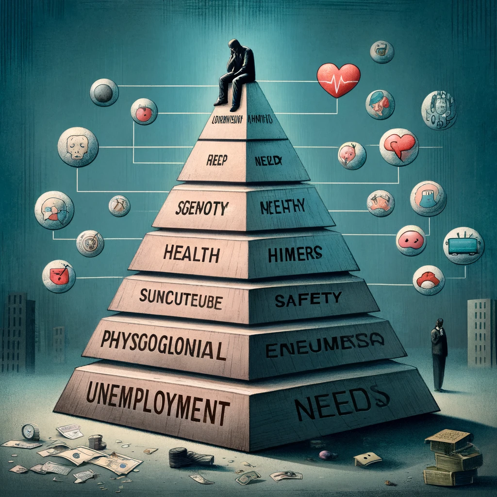 La Piramide dei bisogni di Maslow e l’Impatto della Disoccupazione Diffusa sulla Società