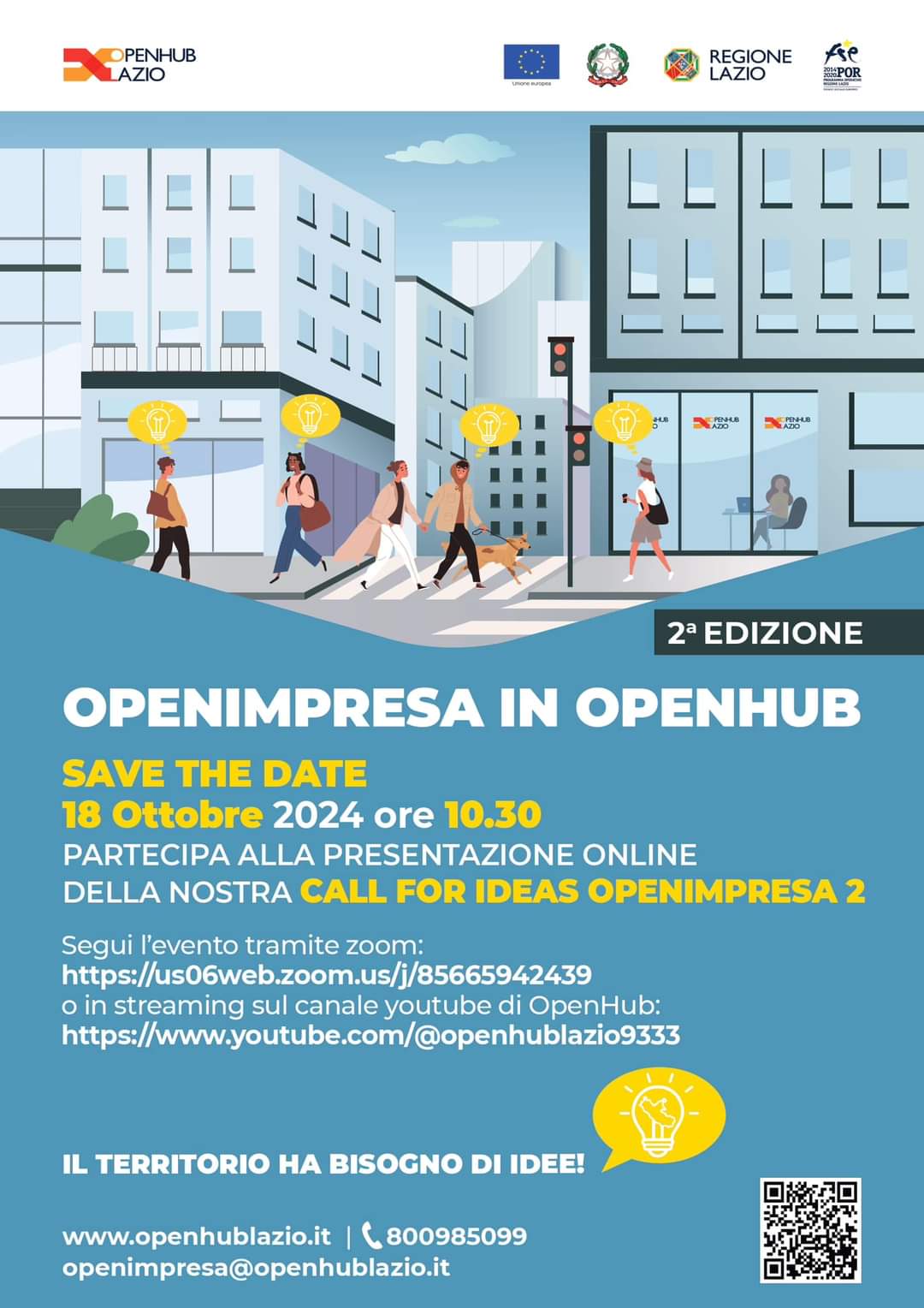 OpenImpresa 2: Innovazione e Impresa al Centro di OpenHub Lazio