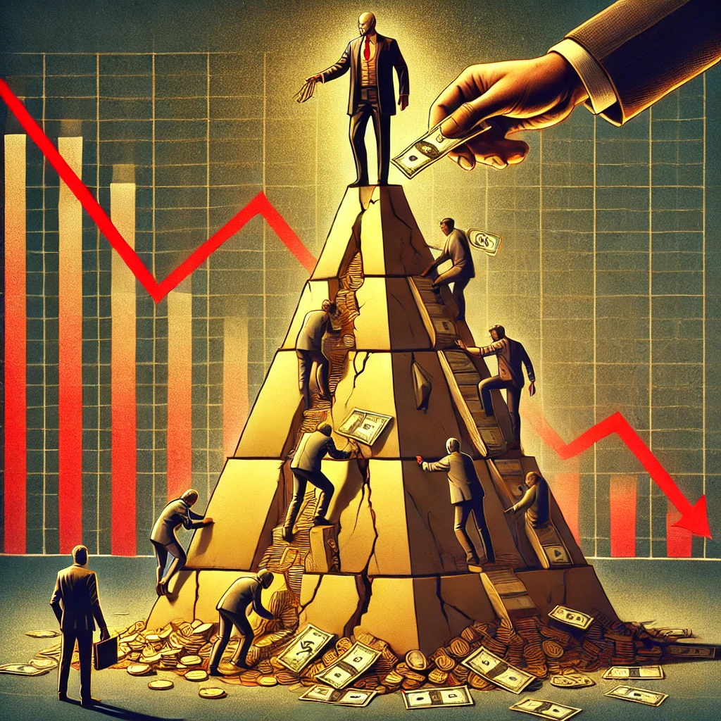 Speculazione e Schema Ponzi: Il Ciclo del Debito Illusorio