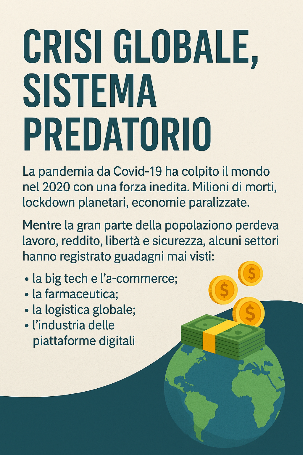 Crisi globale e disuguaglianze: l’ascesa dei nuovi oligarchi durante la pandemia